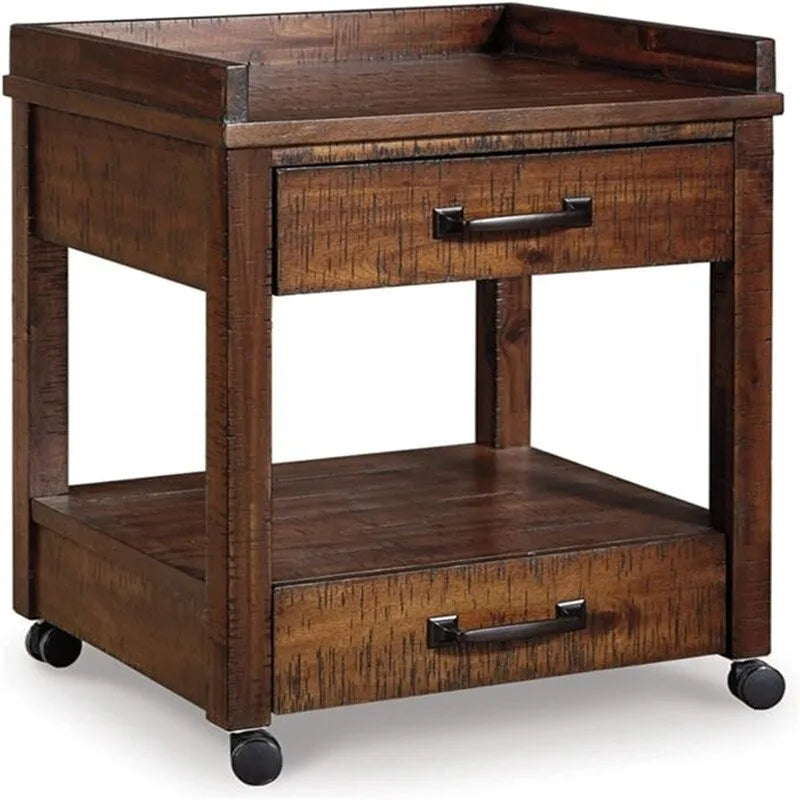 Mobile per Stampante Industriale da Ufficio con Contenitore - 24P x 22L x 23A