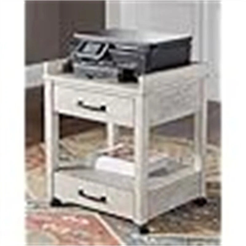 Mobile per Stampante Industriale da Ufficio con Contenitore - 24P x 22L x 23A