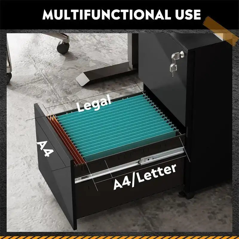 Classificatore mobile a 2 cassetti