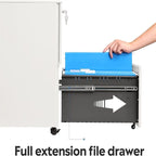Classificatore mobile a 2 cassetti