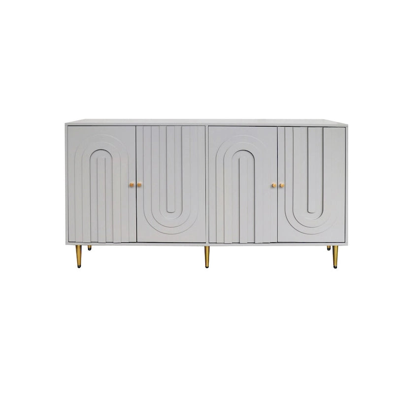 Credenza/Mobile Buffet in legno a 4 ante da 59,8W - N/D