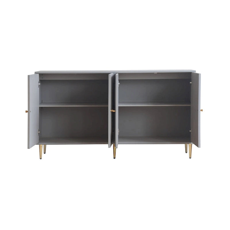 Credenza/Mobile Buffet in legno a 4 ante da 59,8W - N/D