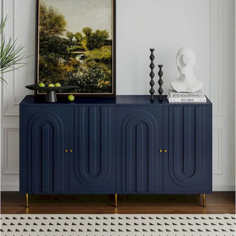 Credenza/Mobile Buffet in legno a 4 ante da 59,8W - N/D