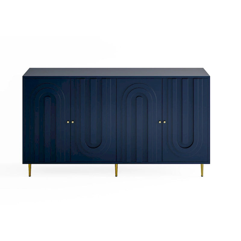 Credenza/Mobile Buffet in legno a 4 ante da 59,8W - N/D